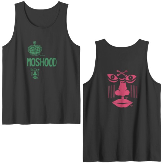 Discover 80s Moshood Afrikan Spirit Double Face Double Sided Tank Tops  -