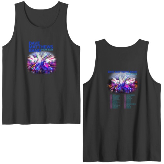 Discover Dave Matthews Band 2024 Tour Double Sided Tank Tops