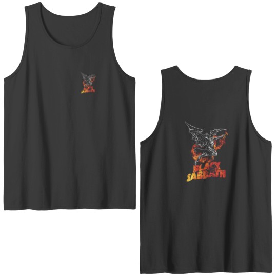 Discover Black Sabbath Band Double Sided Tank Tops, Ozzy Osbourne, Black Sabbath Heavy Metal Double Sided Tank Tops