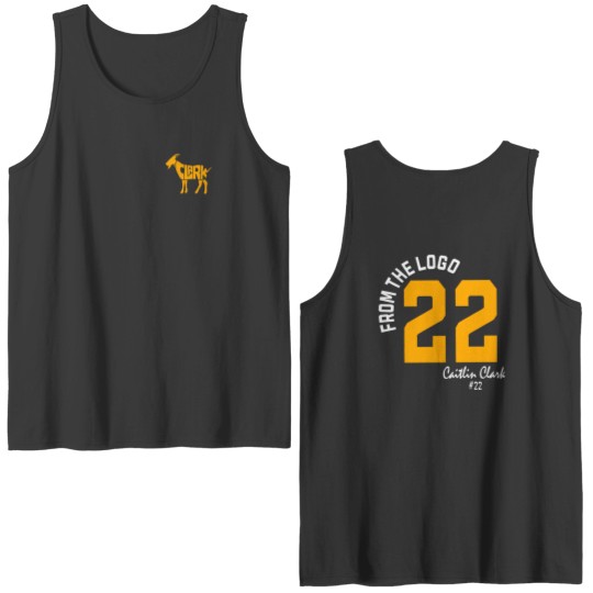 Discover Caitlin Clark Double Sided Tank Tops From The Logo 22 Caitlin Clark Fan Gift Double Sided Tank Tops
