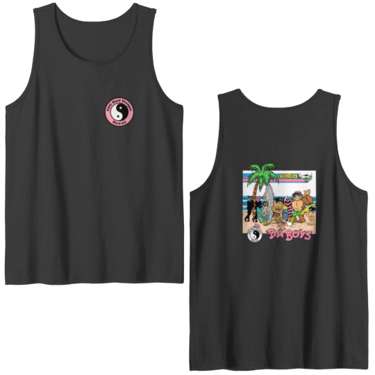 Discover T&C 80s Life Down Under Double Sided Tank Tops, T&C Surf Designs Double Sided Tank Tops