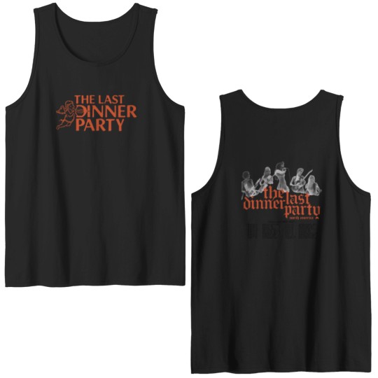 Discover The Last Dinner Party 2024 Tour Double Sided Tank Tops, The Last Dinner Double Sided Tank Tops