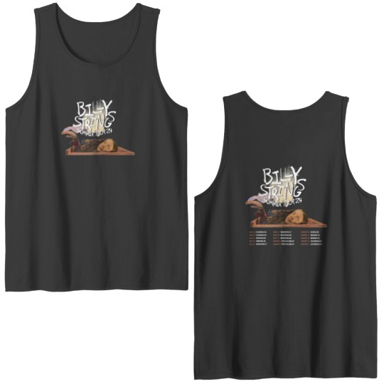Discover Billy Strings 2024 Concert Double Sided Tank Tops, Billy Strings Summer 2024 Tour Double Sided Tank Tops