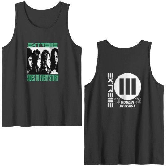 Discover Vintage Band Extreme 1992 Tour Double Sided Tank Tops