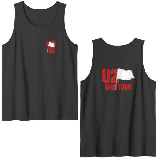 Discover Vintage The U2 Tour Music Band Double Sided Tank Tops