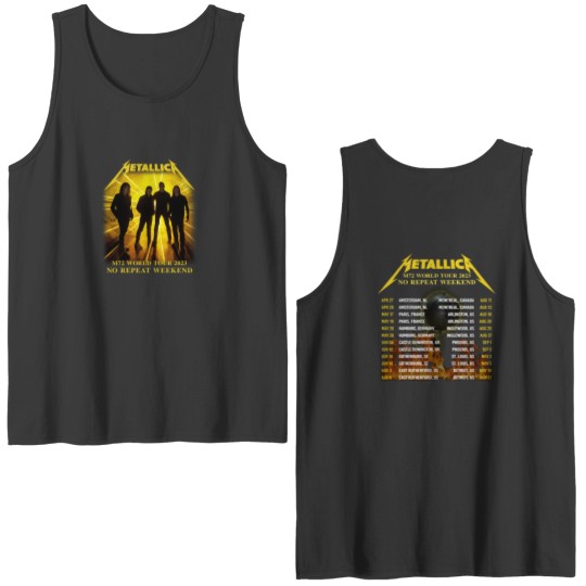 Discover M72 World Tour 2023 Double Sided Tank Tops