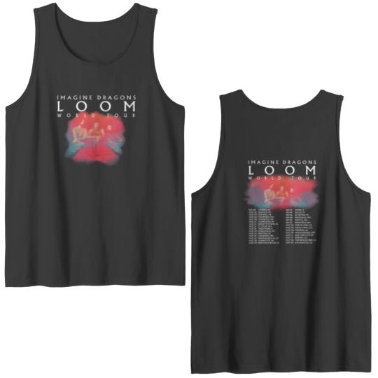 Discover Imagine Dragons - Loom Tour 2024 Double Sided Tank Tops, Imagine Dragons 2024 Concert Double Sided Tank Tops