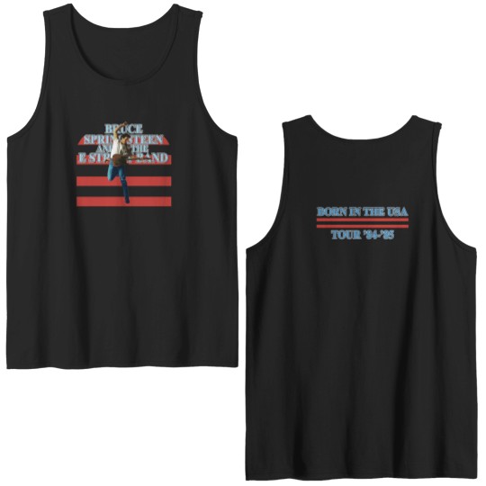 Discover Bruce Springsteen Double Sided Tank Tops, Bruce Springsteen, Springsteen Concert