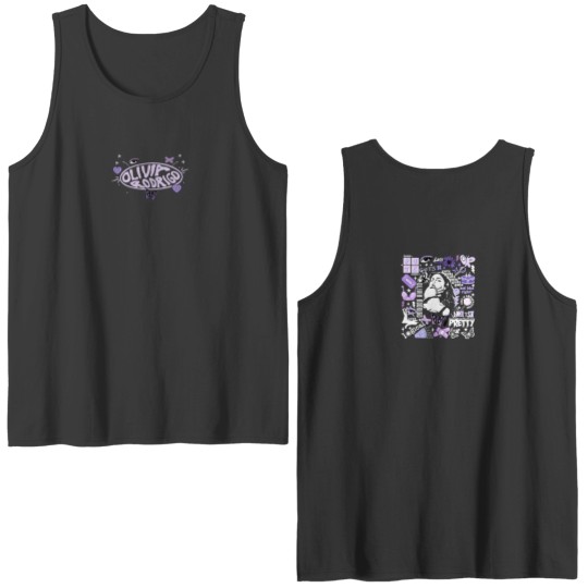Discover Olivia Rodrigo Double Sided Tank Tops Guts World Tour 2024 Double Sided Tank Tops
