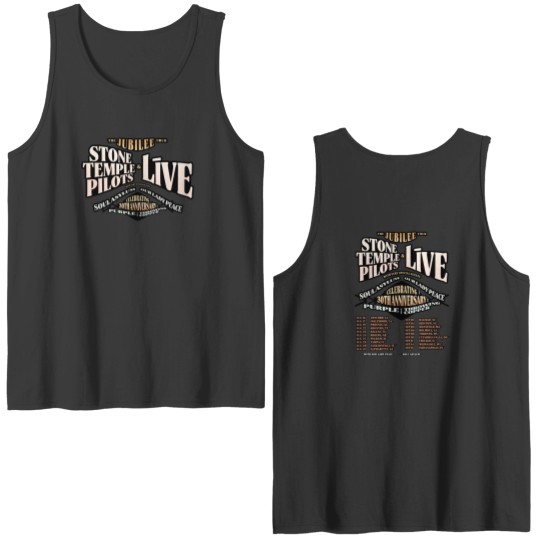 Discover Stone Temple Pilots The Jubilee Tour 2024 Double Sided Double Sided Tank Tops