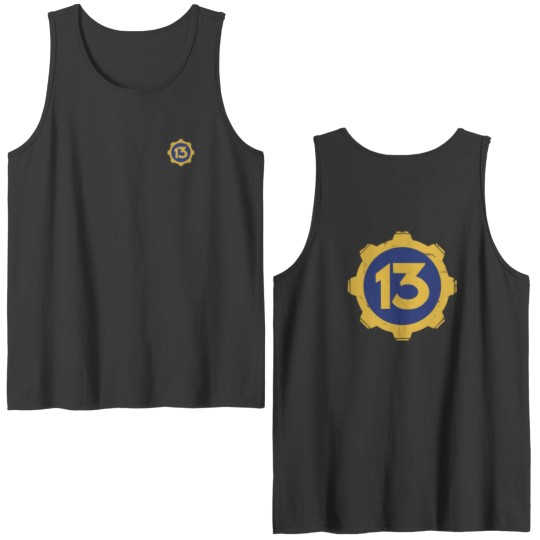 Discover vault 13 - Vault 13 Falllout - Double Sided Tank Tops