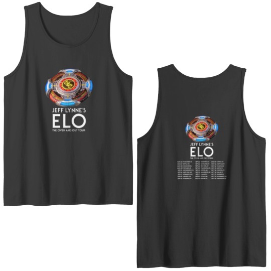 Discover Jeff Lynne's ELO - The Over and Out Tour 2024 Double Sided Tank Tops