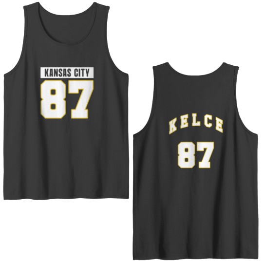 Discover Travis Kelce Football Double-Sided Tank Top - 87