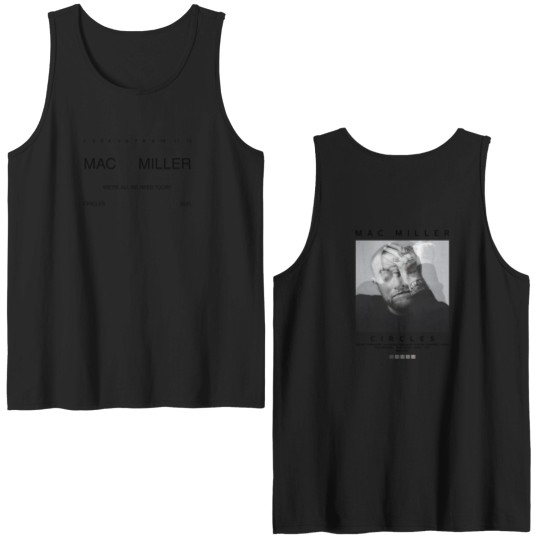 Discover Vintage macmiller Album Double Sided Tank Tops, Vintage Rap Double Sided Tank Tops, Mac Self Care Double Sided Tank Tops