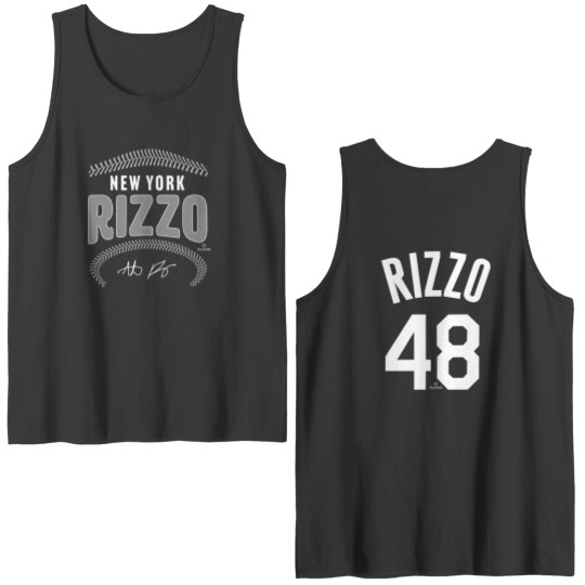 Discover Anthony Rizzo New York Name & Number  Double Sided Tank Tops
