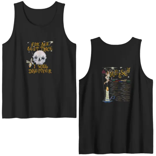Discover 2025 Halsey For My Last Trick The Tour Double Sided Tank Tops, Halsey 2025 Concert