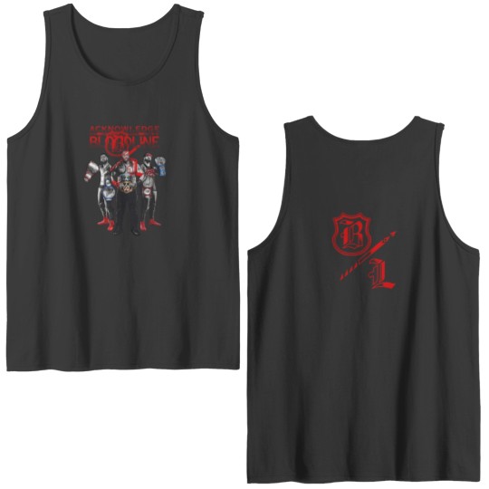 Discover Roman Reigns Acknowledge The Bloodline Double Sided Tank Tops