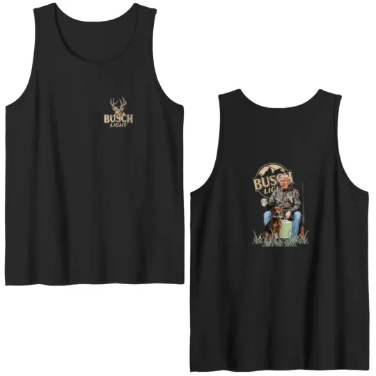 Discover Donald Trump/Light Beer Comfort Colors Double Sided Tank Tops
