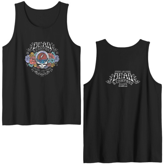 Discover Dead And Company Sphere Las Vegas 2025 Tour Double Sided Tank Tops