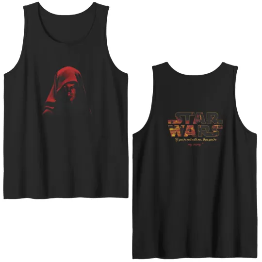 Discover Vintage Anakin Revenge of the Sith Double Sided Tank Tops Anakin Skywalker Double Sided Tank Tops