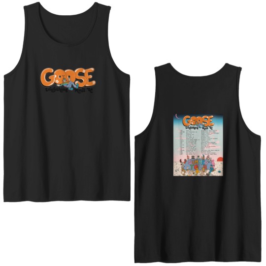 Discover Goose Band Everything Must Go Summer Tour 2025 Dates List Double Sided Tank Tops