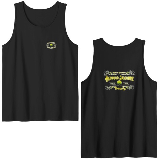 Discover Haywood Jablowme Timber Co Double Sided Tank Tops, Funny Hardwood Double Sided Tank Tops