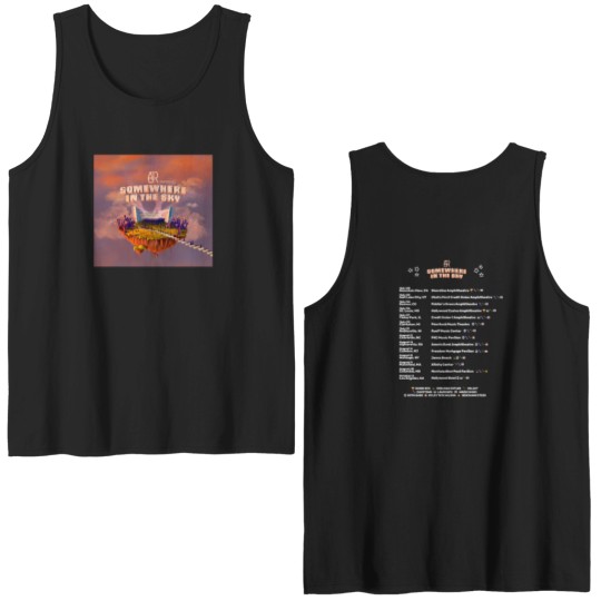 Discover AJR Somewhere In The Sky Tour 2025 Double Sided Tank Tops Gift for Friends All Size S-4XL