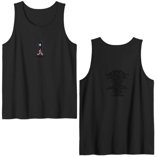 Discover macmiller Swimming Album Double Sided Tank Tops
