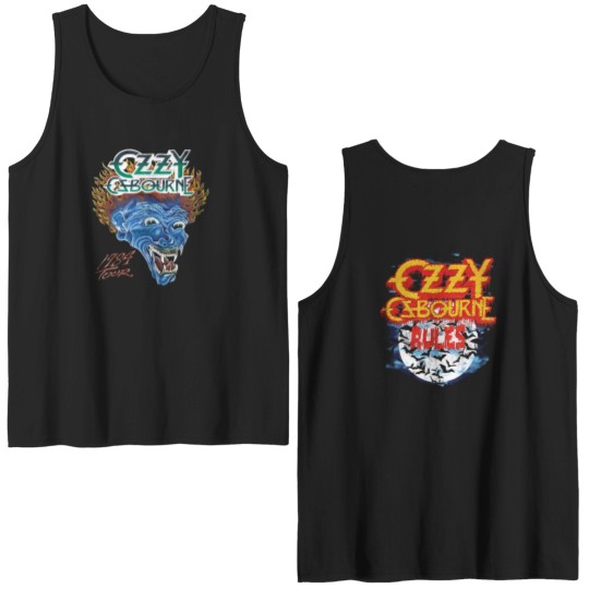 Discover Vintage 1984 Ozzy Osbourne 1984 Tour Double Sided Tank Tops