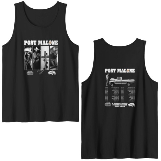 Discover Posty 2025 Tour, Post Malone  Double Sided Tank Tops, Post Malone Tour  Double Sided Tank Tops