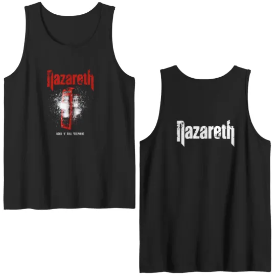 Discover NAZARETH - Rock 'n' Roll Telephone Double Sided Tank Tops