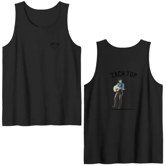 Discover Zach Top 2025 Natural Tour Double Sided Tank Tops Double Sided Double Sided Tank Tops All Size