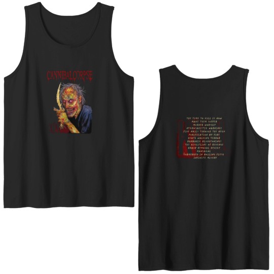 Discover Cannibal Corpse- KILL Double Sided Tank Tops