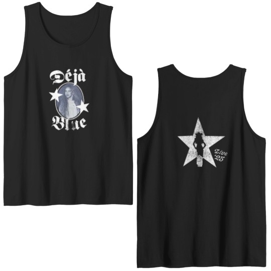 Discover Deja blue Beyoncé Tour 2025 Cowboy Carter navy Double Sided Tank Tops,