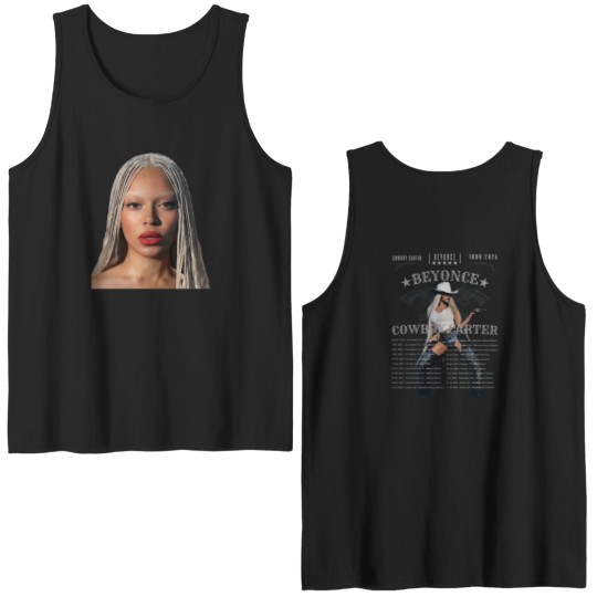 Discover Beyonce Cowboy Carter Tour Double Sided Tank Tops