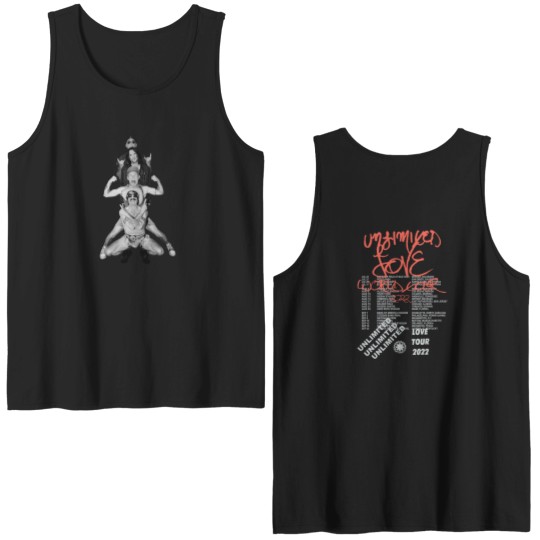 Discover Red Hot Chili Peppers Unlimited Love World Tour 2022 Double Sided Tank Tops, Red Hot Chili Pepper