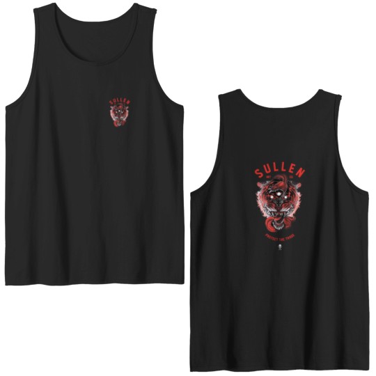 Discover Sullen Men's Double Sided Tank Tops 3 EYE TIGER Tattoos Urban Design Premium Quality
