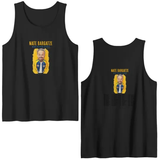 Discover Nate Bargatze Tour 2025 Double Sided Tank Tops All Size S-5XL Fan Gift