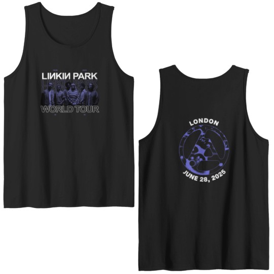 Discover Linkin Park From Zero Tour 2025 Double Sided Tank Tops Wembley London UK June 28 Double Sided Tank Tops
