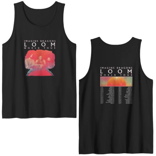 Discover Imagine Dragons Tour Double Sided Tank Tops, Music 2 Sides Double Sided Tank Tops Imagine Dragons Loom