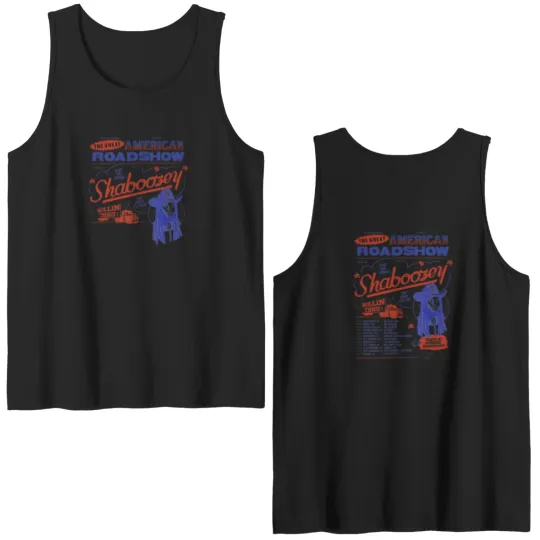 Discover Shaboozey Tour Double Sided Tank Tops, The Great American Road Show Double Sided Tank Tops