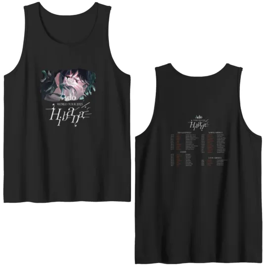 Discover Ado Hibana World Tour 2025 Double Sided Tank Tops For Fans Double Sided