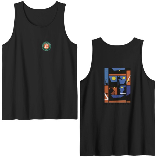 Discover New!!! Roland Garros 2025 Tournament Unisex Reprint Double Sided Tank Tops