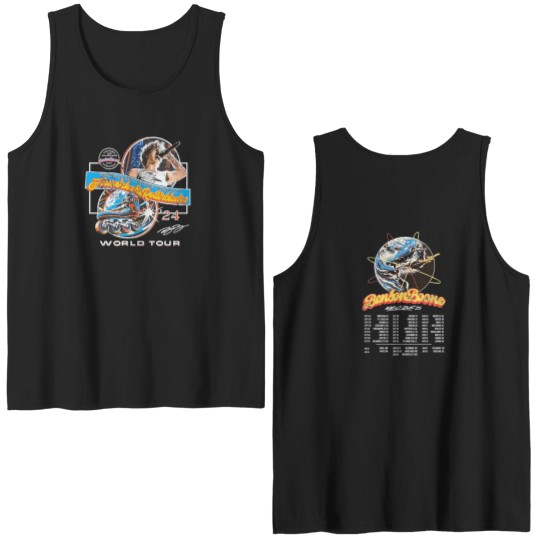 Discover NEW Benson Boone Tour Double Sided Tank Tops WORLD TOUR 2025