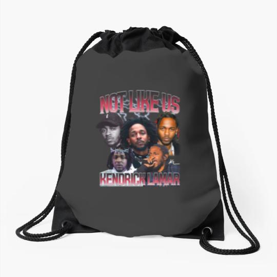 Discover Kendrick Lamar They Not Like Us Unisex Drawstring Bags, KDot, Euphoria