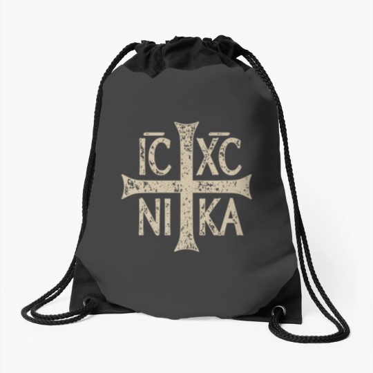 Discover Ic Xc Ni Ka Christogram Cross Orthodox Christian Coffee Then Drawstring Bags