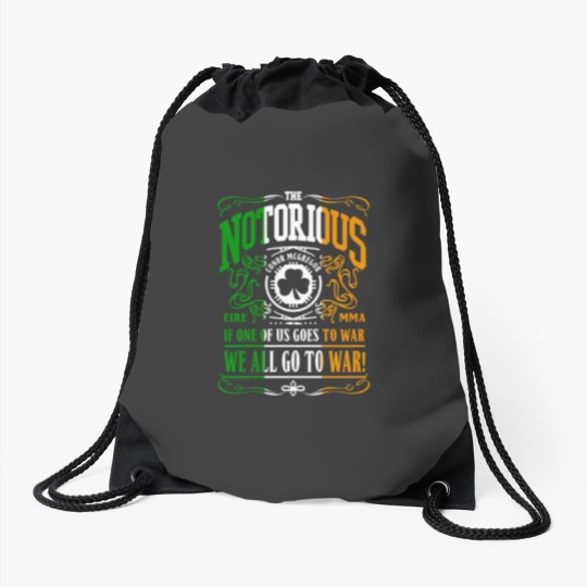 Discover conor mcgregor when one goes to w r we all go to Star wa r Coffee May The Froth be with You Drawstring Bags