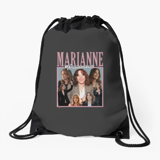 Discover Marianne Williamson Band Drawstring Bags, 2024 Music Tour Drawstring Bags, Gift For Fan
