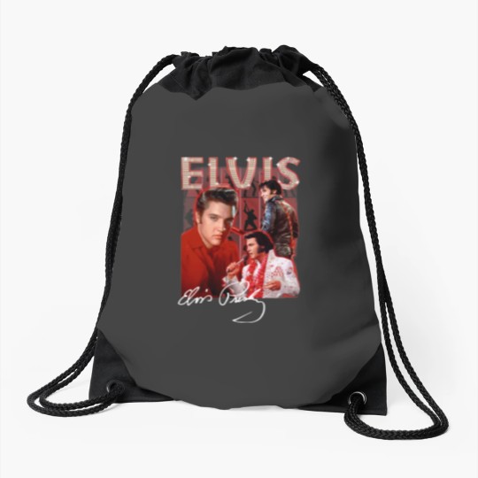 Discover Elvis Presley Drawstring Bags - Functional Elvis Merch