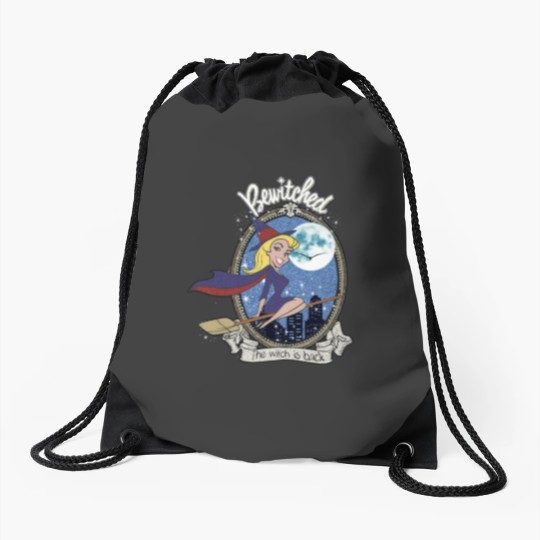 Discover Vintage Bewitched Drawstring Bags